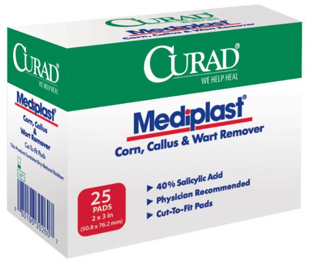 Curad Mediplast Wart Pads, 150 count, by Medline